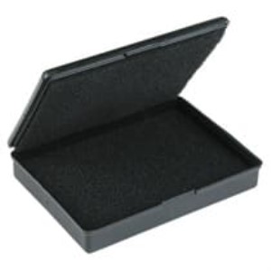 BOX, CONDUCTIVE, WITH FOAM 9'' x 5'' x 1.58'', MOLDED