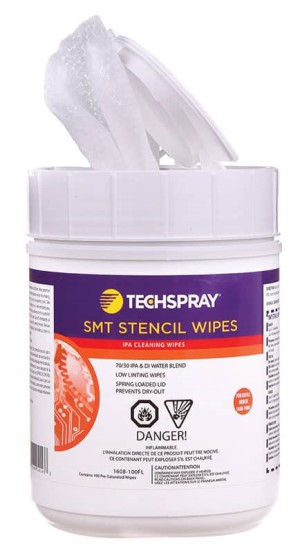 IPA Cleaning Wipes - Flip-top Tub