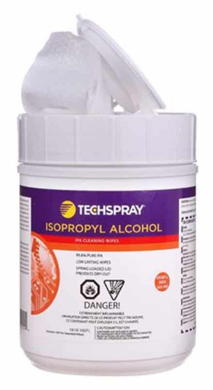 Isopropyl Alcohol Wipes - Flip-top Tub