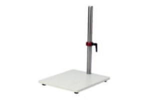 STANDARD STAND W 25MM POST HEAVY DUTY BASE AND SAFETY CLAMP