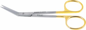 Scissors - Angulated   SS/Carbide Blades - Blade Length 1.25"