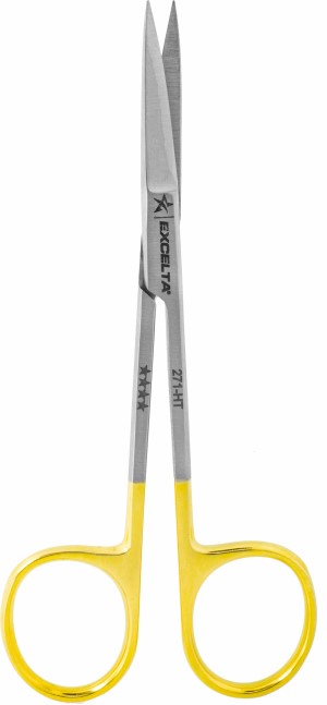 Scissors - Straight Slim Blade   SS/Carbide Blades - Blade Length 1.25"