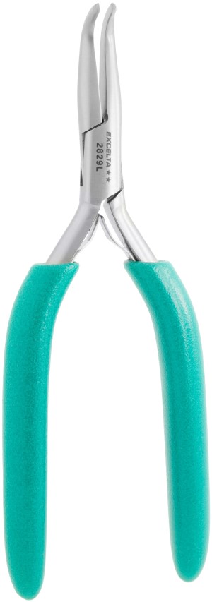 Pliers - Medium Bent Nose - SS - Long handle