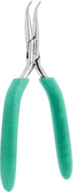 Pliers - Medium Bent Nose - SS - Long handle - Serrated Tip