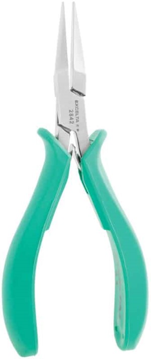 Micro Miniature Pliers, Chain Nose, Serrated, 5 Inches | PLR-580.00