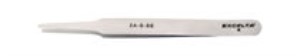 Tweezers - Straight Tapered Flat Point - SS 