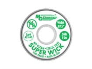 SUPERWICK - #3 GREEN, FINE BRAID, NO CLEAN, 2.0 mm - 1/12"