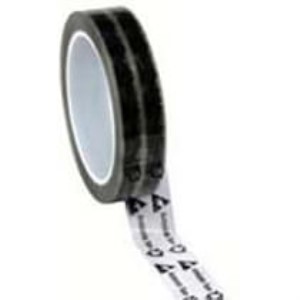WESCORP ESD TAPE, CLEAR W/ SYMBOLS, 1INx72YDS, 3 IN CORE