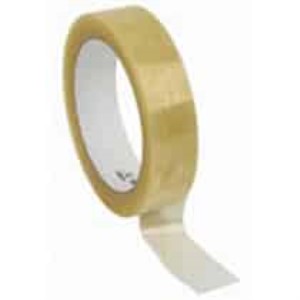 WESCORP ESD TAPE, CLEAR 1IN x 72YDS, 3IN PAPER CORE