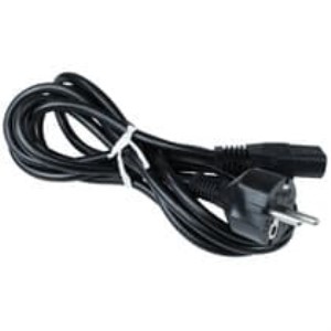 POWER CORD, IEC C13 INLET, EUROPE PLUG, 8FT 