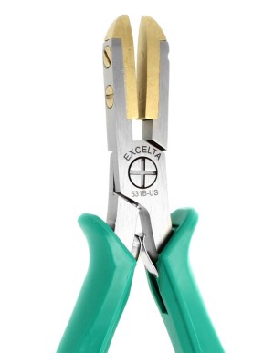 Pliers - Replaceable Tip - Straight   Brass