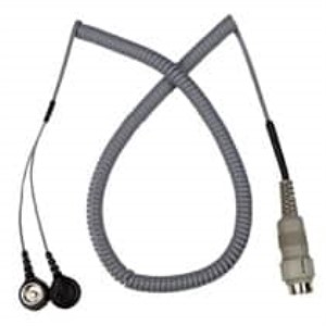 CORD, DUAL CONDUCTOR, W/DUAL 10MM SNAP, 10 FT