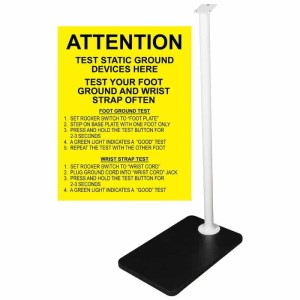 FOOT PLATE AND STAND, FOR COMBO TESTER