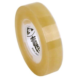 TAPE, WESCORP, CLEAR, ESD, 1/2IN x 36YDS, 1IN CORE