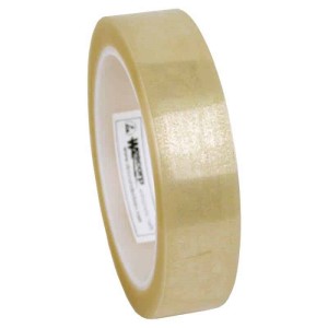 TAPE, WESCORP, CLEAR, ESD, 1IN x 72YDS, 3IN CORE