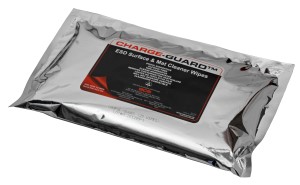 CHARGE-GUARD, SURFACE & MAT CLEANER 25 WIPES