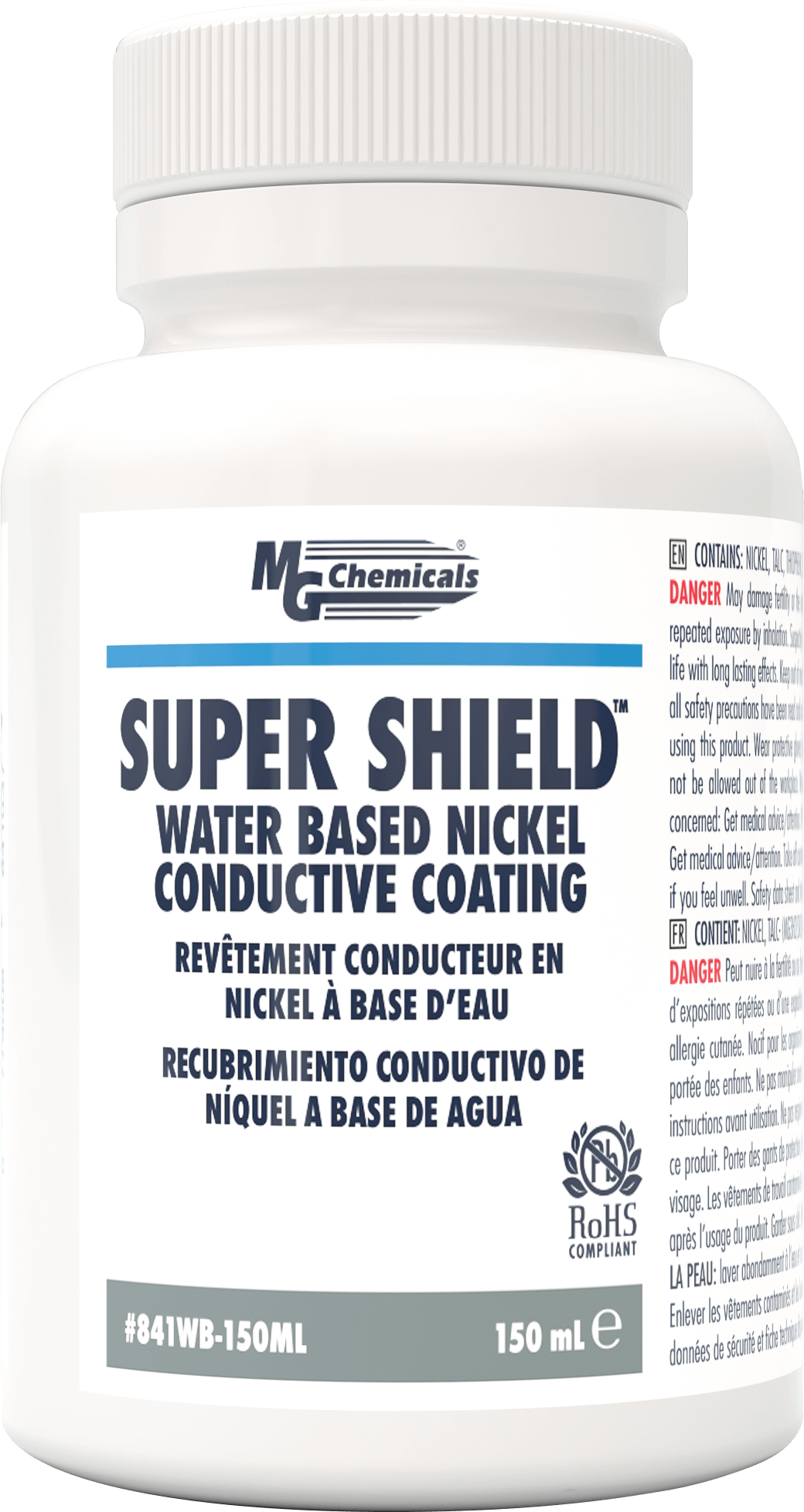 SUPER SHIELD Water Based Nickel Conductive Coating