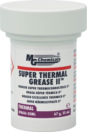 SUPER THERMAL GREASE II, HIGH THERMAL CONDUCTIVITY
