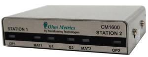 Dual Conductor Resistance Monitor, 2 Operators + 2 Mats