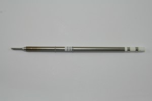 HAKKO TIP,BEVEL,2mm/60' x 18mm,TINNED FACE ONLY,FM-2027