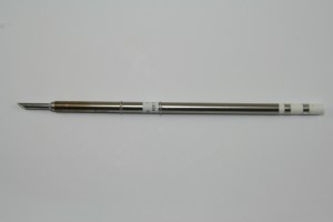 HAKKO TIP,BEVEL,3mm/60' x 19.5mm,TINNED FACE ONLY,FM-2027