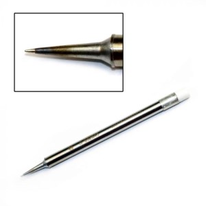 HAKKO TIP,CONICAL,SLIM,R0.125 x 13.7mm,IH,350'C/660'F,FX-1001