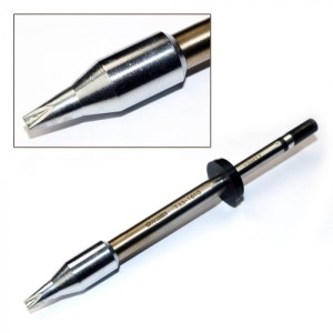 HAKKO TIP,BEVEL,V-GROOVE,3.0mm/15' x 16.7mm,UHD,FX-8002