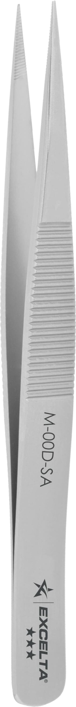 Tweezers - Straight Medium Point - Miniature Anti-Mag. SS - Tip Serrations