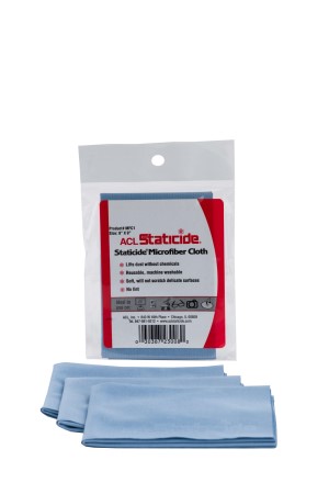 Staticide Blue Microfiber Cloth 
