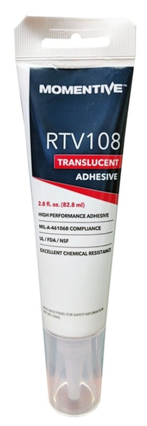 RTV 108 SILICONE, ONE-PART, TRANSLUCENT, PASTE