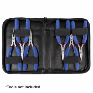 CUTTER/PLIER CARRYING CASE ONLY WITH ZIPPER  CLOSURE, 6 PIECE