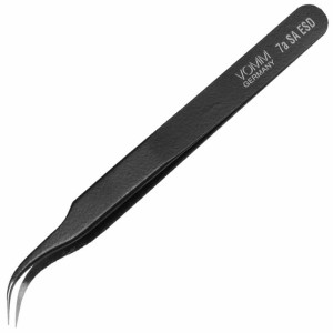 PRECISION SS ESD TWEEZERS, SHORT STAIGHT VERY FINE SPECIAL SA