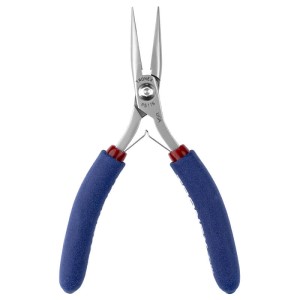 PLIER, CHAIN NOSE-LONG SMOOTH JAW WITH SERRATED TIPS STANDARD