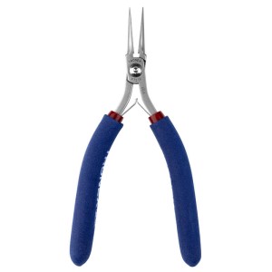 PLIER, NEEDLE NOSE-LONG JAW SERRATED TIPS LONG 