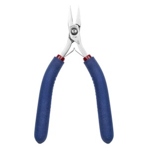 PLIER, FLAT NOSE-SHORT SMOOTH JAW WIDE TIPS LONG 