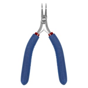 PLIER, BENT NOSE-SMOOTH JAW 60 DEGREES FINE TIPS LONG