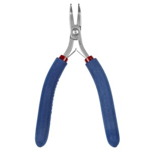 PLIER, BENT NOSE-SMOOTH JAW 60 DEGREES STURDY TIPS LONG