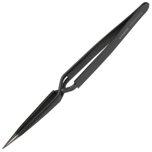 PRECISION SS ESD TWEEZERS, REVERSE-ACTING STYLE 3  VERY FINE 3 SA