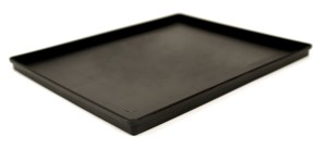 14.5" x 11.5" x .5" CONDUCTIVE TRAY STACKABLE