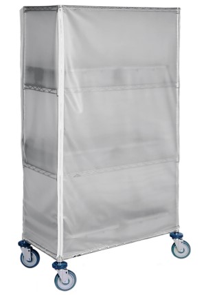 CLEAR ESD SAFE CART COVER 18" x36" x63