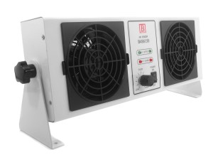 TWO FAN BENCH TOP HIGH FREQUENCY IONIZER  16" x7