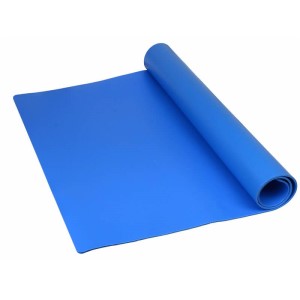 MAT ROLL, PREMIUM 3-LAYER VINYL, BLUE, 0.135"x30"x100'
